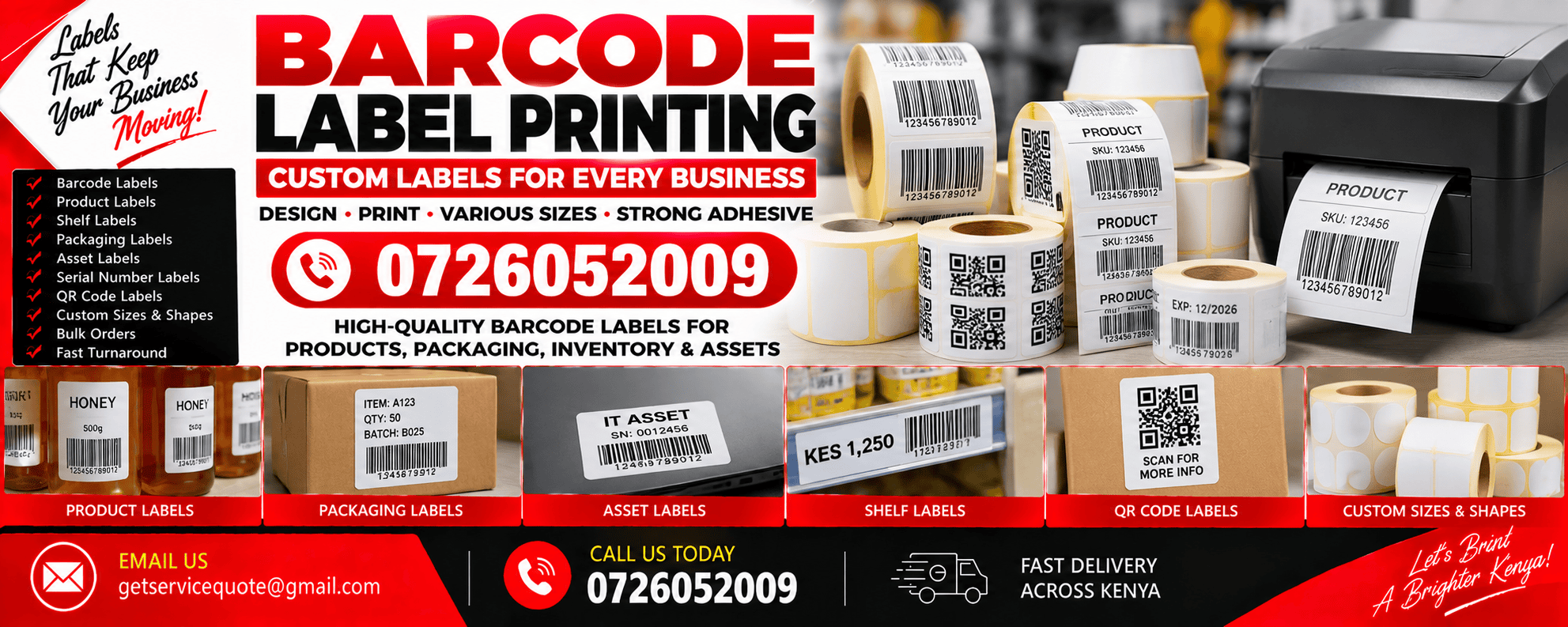 Barcode Label Printing