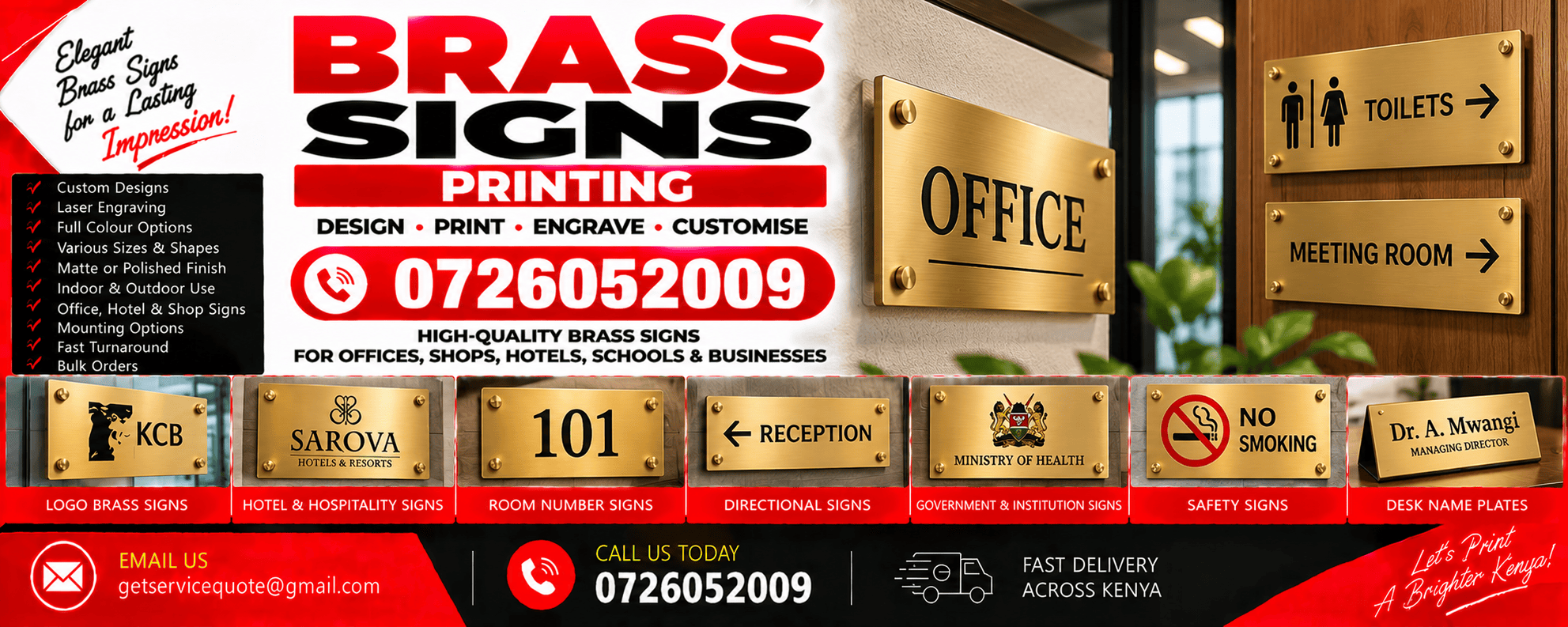 Brass Signs Brass Signs